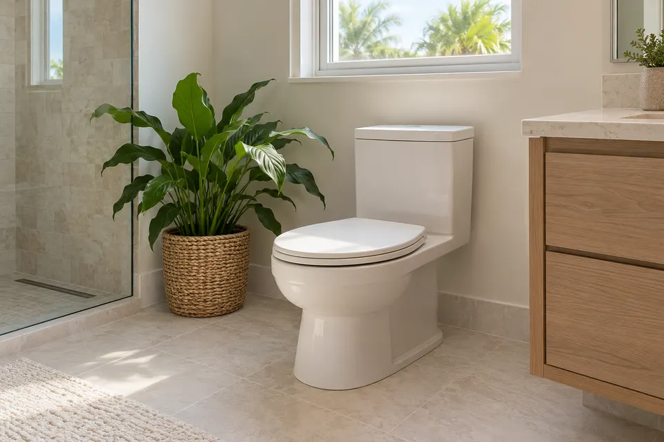 Generated illustration of a residential bathroom fixture in Sarasota.